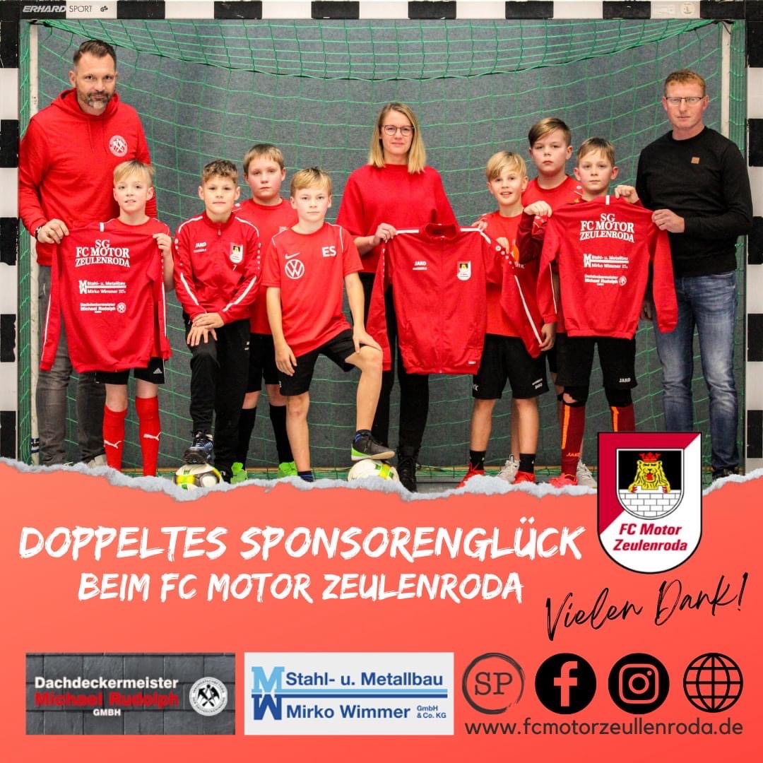 Neue Präsentationsanzüge für den FC Motor Zeulenroda